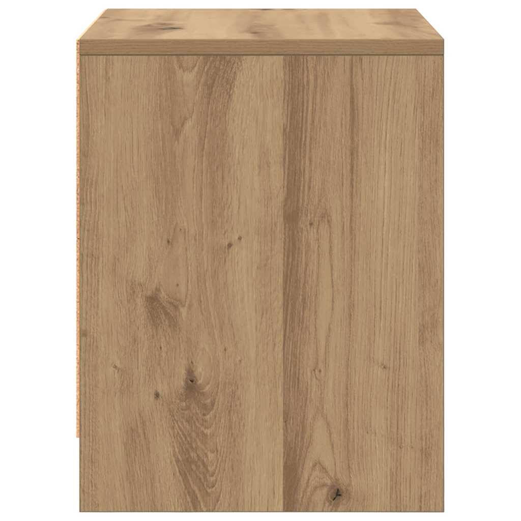 Bedside Cabinet Artisan oak 45 x 34 x 44.5 cm Engineered wood